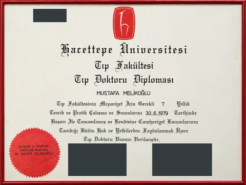 Tıp Doktoru Diploması